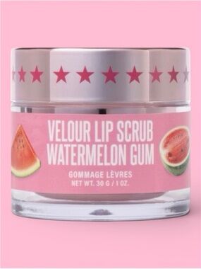 Jeffree Star Velour Lip Scrub Watermelon Gum BNIB Vegan 30g Limited Edition